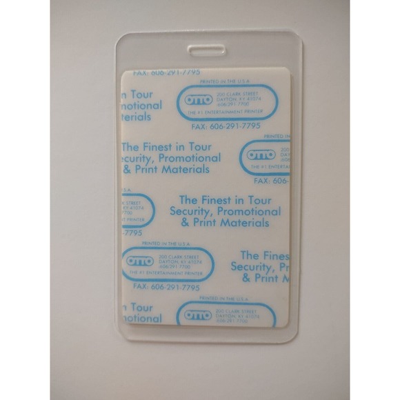 Prince And The New Power Generation UNUSED Backstage Pass Original 1990 Concert - Picture 2 of 2